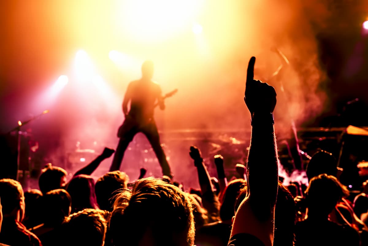 concert de rock